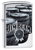 Zippo Jim Beam Barrels High Polish Chrome 29324