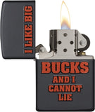 Zippo Big Bucks Black Matte 29342