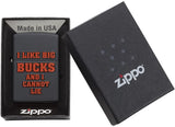 Zippo Big Bucks Black Matte 29342