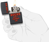 Zippo Big Bucks Black Matte 29342