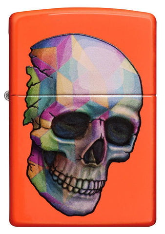 Zippo Neon Skull 29402