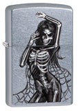 Zippo Sexy Skeleton Street Chrome 29403