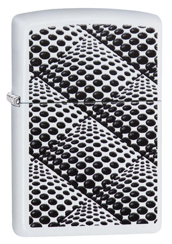 Zippo Dots and Boxes White Matte 29416