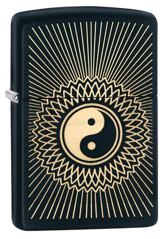 Zippo Yin & Yang Black Matte 29423