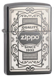 Zippo Quality Since 1932 Black Ice 29425