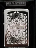 Zippo Harley-Davidson Logo High Polish Chrome Lustre 29506