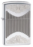 Zippo Regal Armor Deep Carve High Polish Chrome 29507