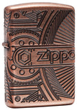 Zippo Gears Armor Antigue Copper Multicut 29523