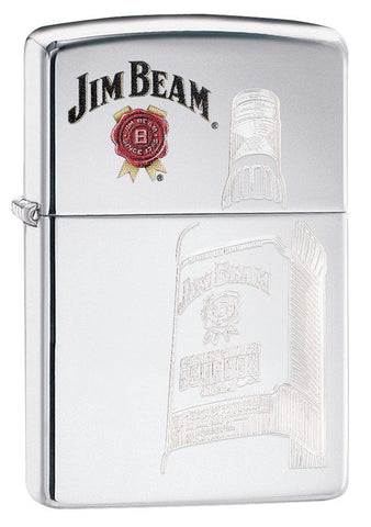 Zippo Jim Beam Seal High Polish Chrome 29524