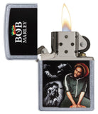 Zippo Bob Marley with Flag Pocket Lighter 29572