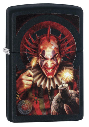 Zippo Anne Stokes Clown Pocket Lighter 29574