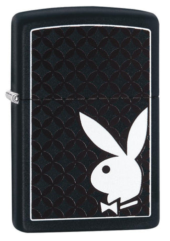 Zippo Playboy black & White Rabbit Pocket Lighter 29578
