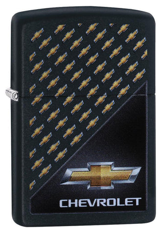 Zippo chevy black Matte Pocket Lighter 29580