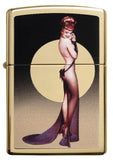 Zippo Olivia High Polish Brass Pocket Lighter 29583