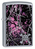 Zippo Moon Shine Pink Camo Pocket Lighter 29591