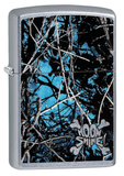 Zippo Moon Shine Blue Camo Pocket Lighter 29592