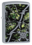 Zippo Moon Shine green Camo Pocket Lighter 29593