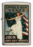Zippo Uphold Your Honor Pocket Lighter 29599