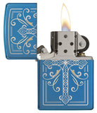 Zippo Elegant Cross Design Pocket Lighter 29608