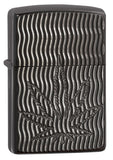 Zippo black Ice Leaf Pocket Lighter 29612