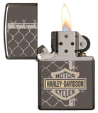 Zippo Harley-Davidson Black Ice Windproof Lighter 29737