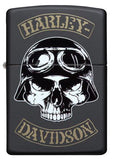 Zippo Harley-Davidson Black Matte Windproof Lighter 29738