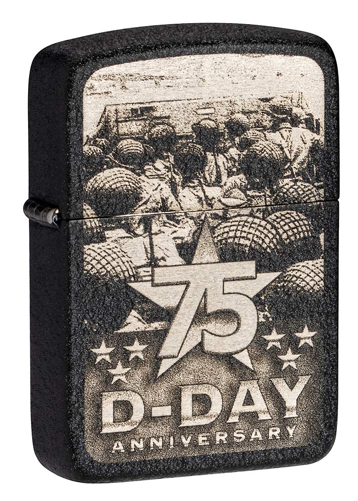 Zippo Collectible 75th Anniversary D-day, Numbered, Limited, Black