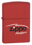 Zippo Motorsports Red Matte 304