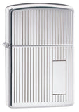 Zippo Engine Turned High Polish Chrome 350