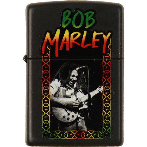 Zippo Bob Marley Black Matte 43390