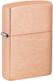 Zippo Solid Copper with Black Plated Insert 48107