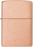 Zippo Solid Copper with Black Plated Insert 48107