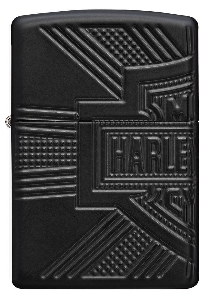 Zippo Harley-Davidson Armor Black Matte 2020 Collectible Pocket