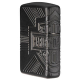 Zippo Harley-Davidson Armor Black Matte 2020 Collectible Pocket Lighter 49176