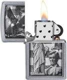 Zippo American Icon Design Street Chrome 49484
