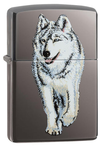 Zippo Wolf Black Ice 769