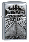 Zippo Harley-Davidson American Legend Emblem Street Chrome 20229