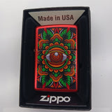 Zippo Metallic Red Color Image 48678