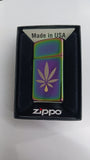 Zippo Slim Multi Color Laser Two-Tone 48670