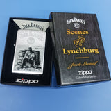 Zippo Jack Daniels Lynchburg #3 of 7 Brush Chrome 28755