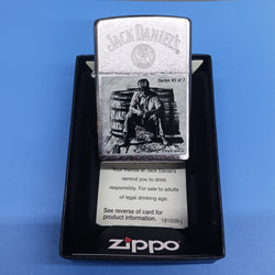 Zippo Jack Daniels Lynchburg #3 of 7 Brush Chrome 28755