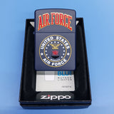 Zippo US Air Force Navy Matte 239.541