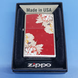Zippo Floral Design Street Chrome 28849