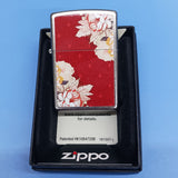 Zippo Floral Design Street Chrome 28849