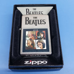 Zippo The Beatles Let It Be Street Chrome 207-74056