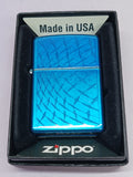 Zippo Iced Diamond Plate Cerulean 28341