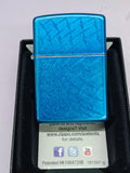 Zippo Iced Diamond Plate Cerulean 28341