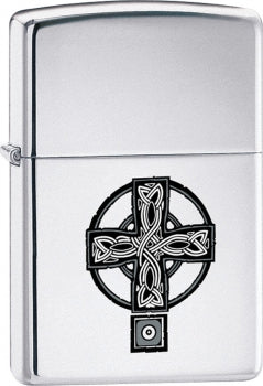 Zippo Celtic Cross High Polish Chrome 20850