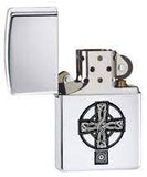 Zippo Celtic Cross High Polish Chrome 20850