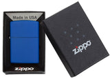 Zippo Royal Blue Matte 229